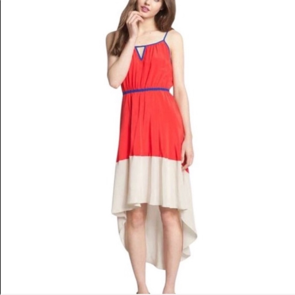 EUC high low sleeveless dress Sz Xs
